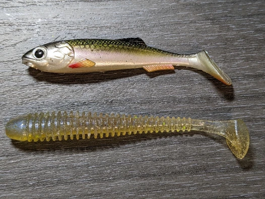 soft bait shad