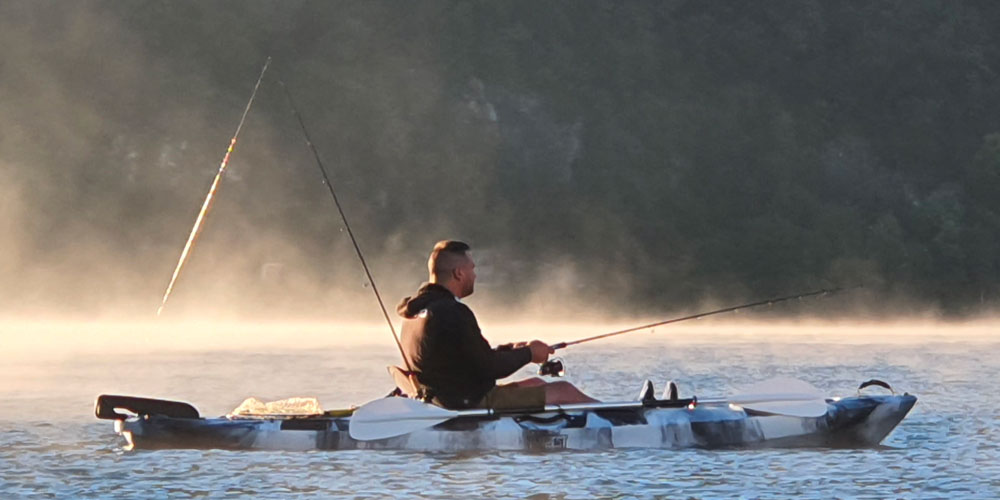 kayak fishing